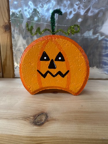 Halloween pumpkin painted - halloween,