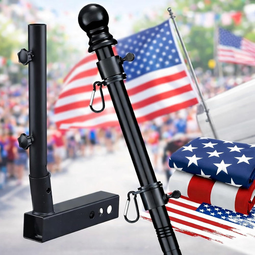 Truck flag pole - flag,