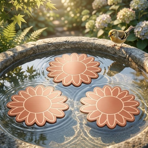 Garden water feature care - water,