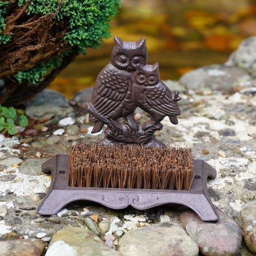 Cast iron owl - cast, boot